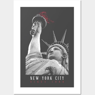 Statue of Liberty Design Posters and Art